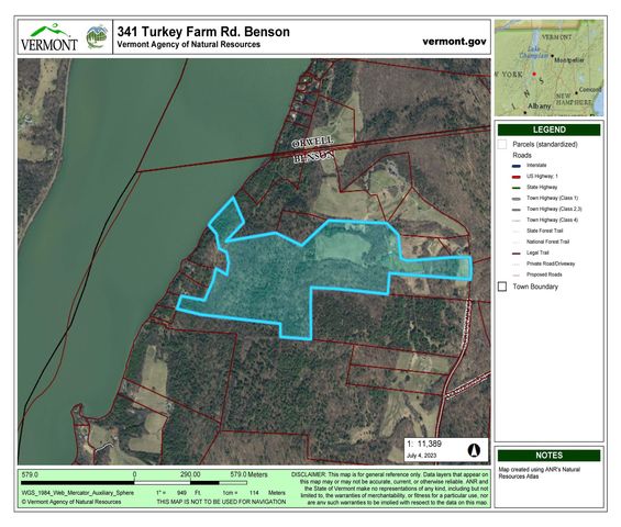 341 Turkey Farm Road, Benson, VT 05731