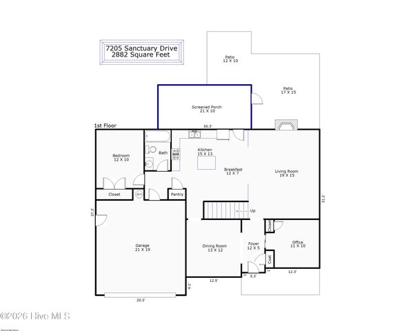 7205 Sanctuary Drive, Wilmington, NC 28411