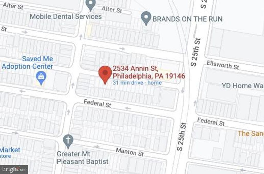 2534 ANNIN ST, PHILADELPHIA, PA 19146 — exterior