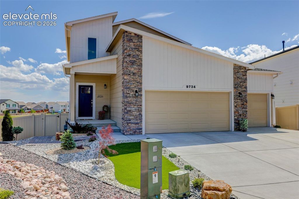 9734 Hidden Ranch Court, Peyton, CO 80831 — exterior