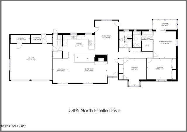 5405 N Estelle Drive, Tucson, AZ 85718