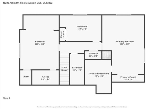 16200 Askin Drive, Pine Mountain Club, CA 93222