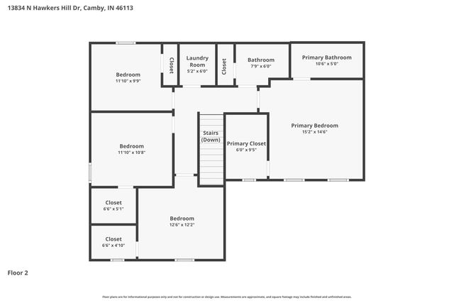 13834 Hawkers Hill Drive, Camby, IN 46113