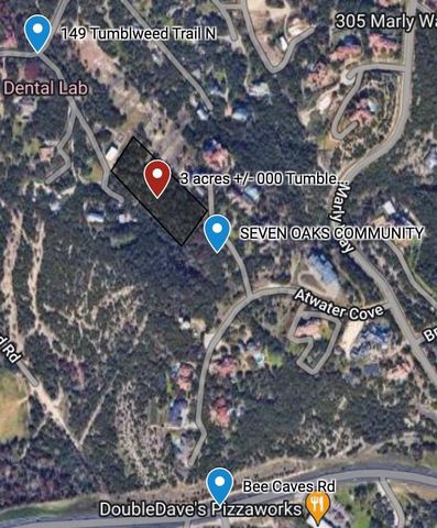 000 Tumbleweed TRL N, Austin, TX 78733