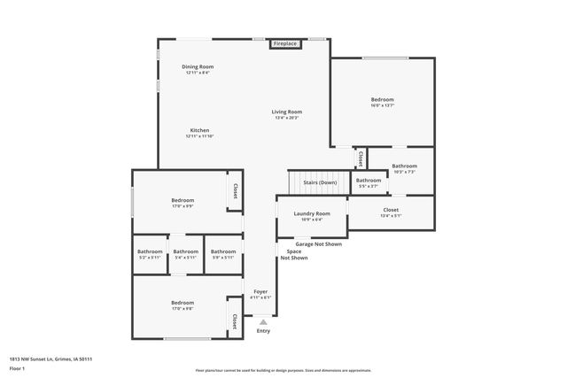 1813 NW Sunset Lane, Grimes, IA 50111