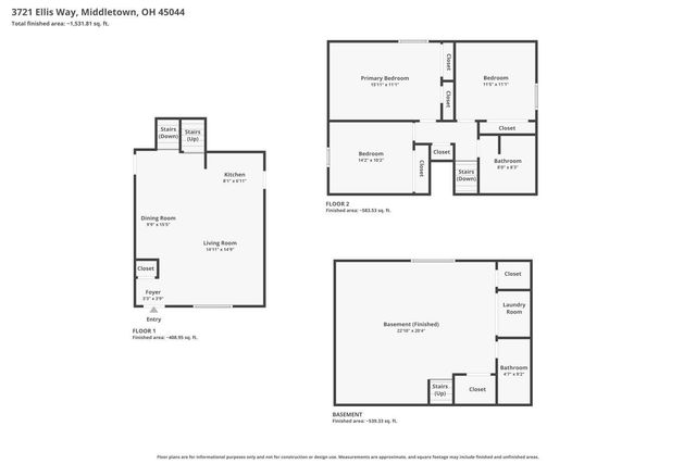 3721 Ellis Way, Middletown, OH 45044