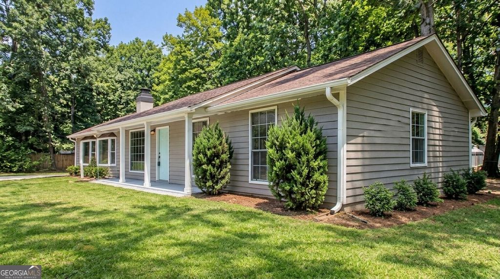 617 Deerfield Lane, Norcross, GA 30093 — exterior