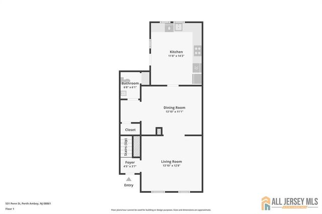 531 Penn Street, Perth Amboy, NJ 08861