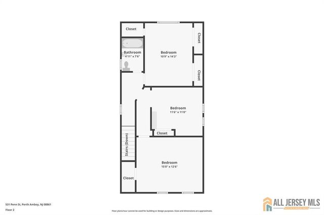 531 Penn Street, Perth Amboy, NJ 08861