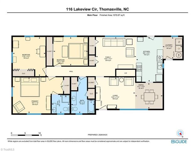 116 Lakeview Circle, Thomasville, NC 27360