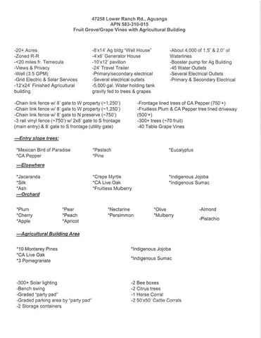 47258 Lower Ranch Road, Aguanga, CA 92536