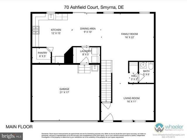 70 ASHFIELD CT, Smyrna, DE 19977