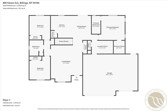 809 Siesta Avenue, Billings, MT 59105