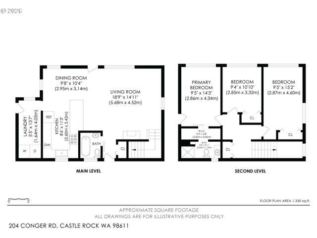 204 CONGER Rd, Castle Rock, WA 98611