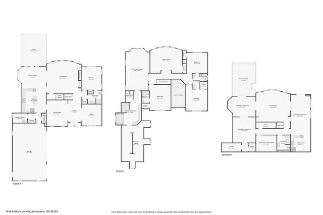 1416 Falkirk NW Lane, Kennesaw, GA 30152