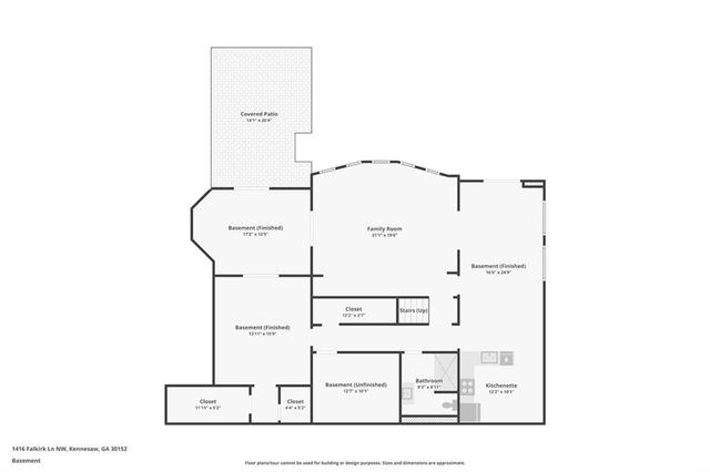 1416 Falkirk NW Lane, Kennesaw, GA 30152