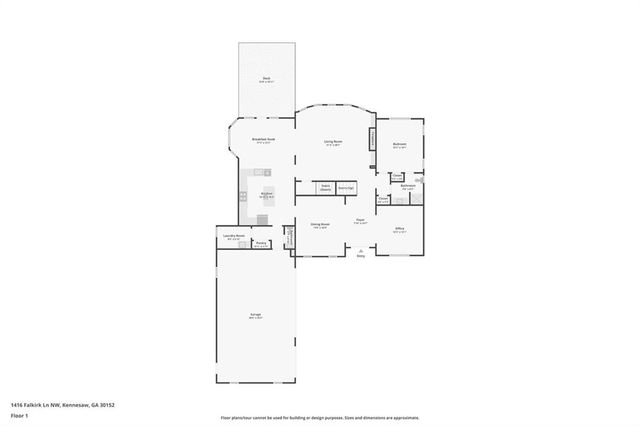 1416 Falkirk NW Lane, Kennesaw, GA 30152