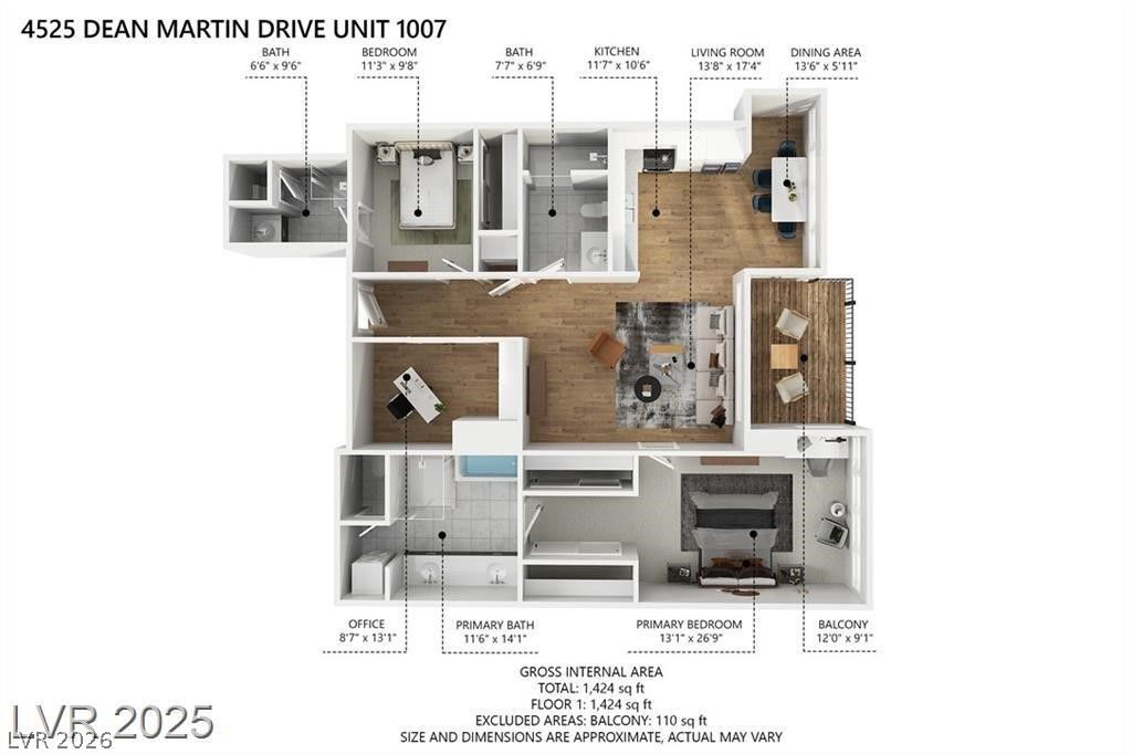 Image 51 of property listing at 4525 Dean Martin Drive 1007, Las Vegas, NV 89103