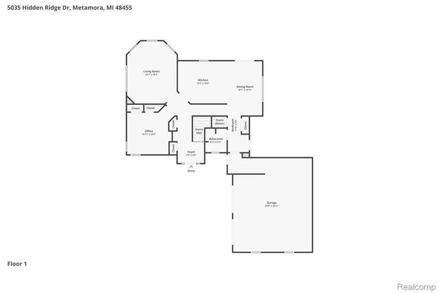 5035 Hidden Ridge Drive, Hadley Township, MI 48455