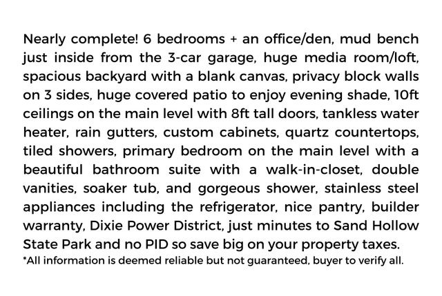 2914 E ALDERANN ST, St. George, UT 84790