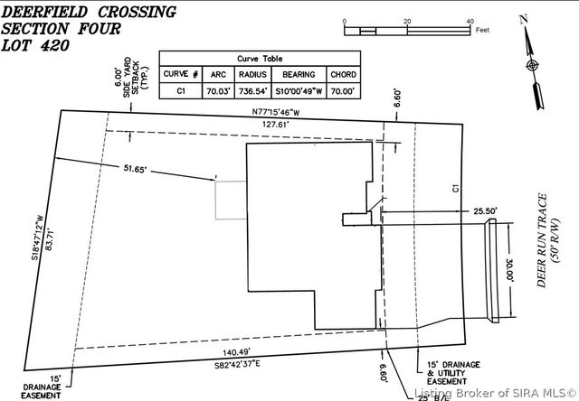 13944 Deer Run Trace LOT 420, Memphis, IN 47143