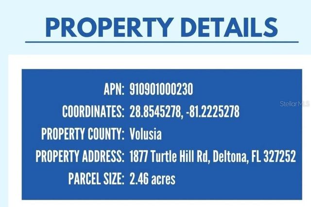 1877 TURTLE HILL ROAD, Deltona, FL 32725