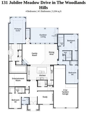 131 Jubilee Meadow Drive, Willis, TX 77318