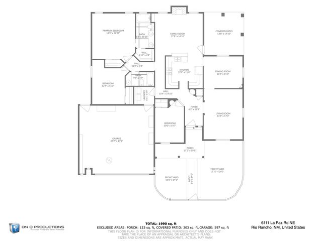 6111 LA PAZ Road NE, Rio Rancho, NM 87144