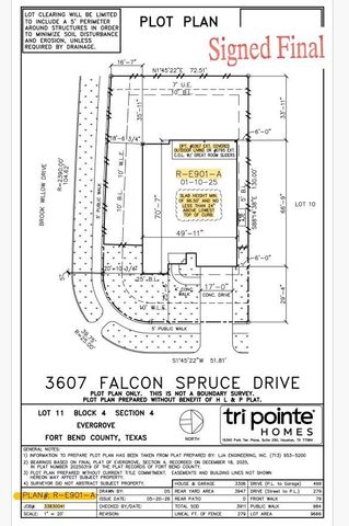 3607 Falcon Spruce Drive, Richmond, TX 77406