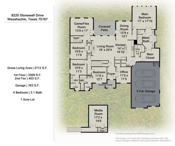 8220 Stonewall Drive, Waxahachie, TX 75167