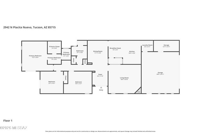2942 N Placita Nueva, Tucson, AZ 85715