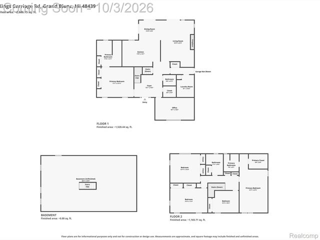 1304 Kings Carriage Road, Grand Blanc, MI 48439
