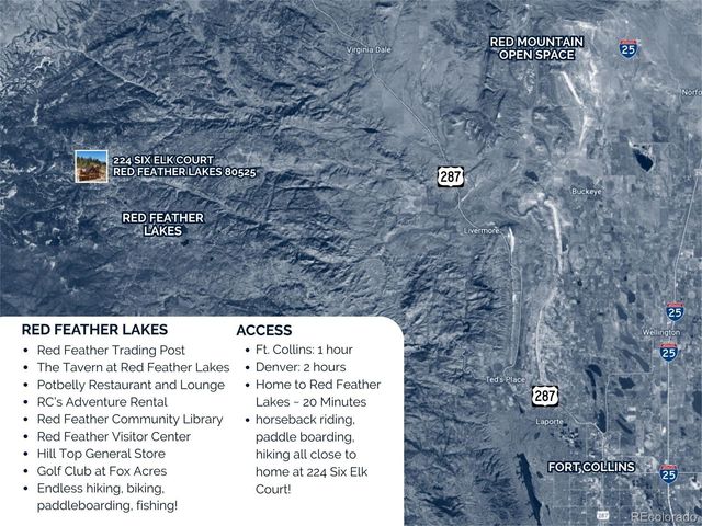 224 Six Elk Court, Red Feather Lakes, CO 80545