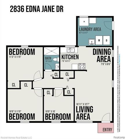 2836 Edna Jane Drive, Auburn Hills, MI 48326