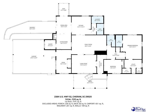 2384 Hwy 52 South, Cheraw, SC 29520