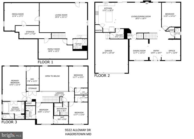 9322 ALLOWAY DR, Hagerstown, MD 21740