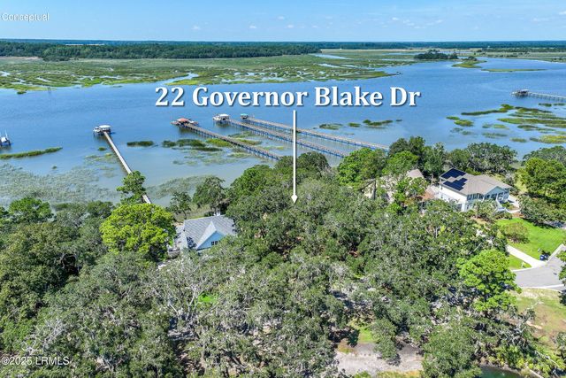 22 Governor Blake Drive, Beaufort, SC 29907