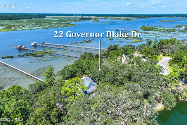 22 Governor Blake Drive, Beaufort, SC 29907