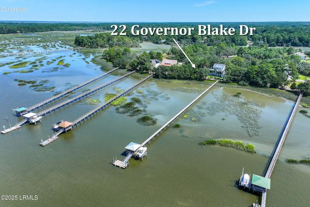 22 Governor Blake Drive, Beaufort, SC 29907