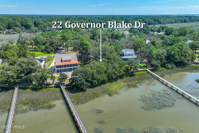 22 Governor Blake Drive, Beaufort, SC 29907