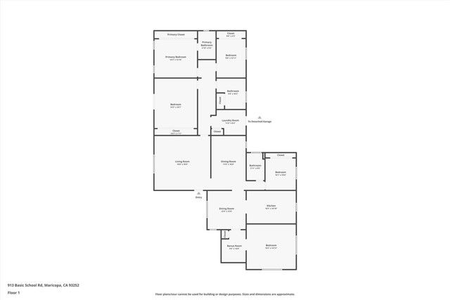 913 Basic School Road, Maricopa, CA 93252