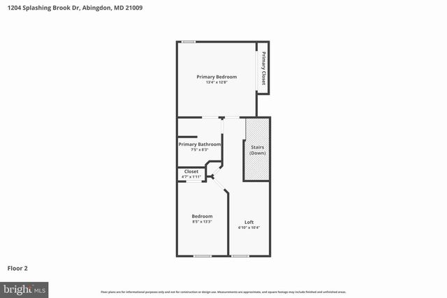 1204 SPLASHING BROOK DR, Abingdon, MD 21009