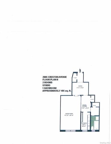 2685 Creston Avenue 4-H, Bronx, NY 10468