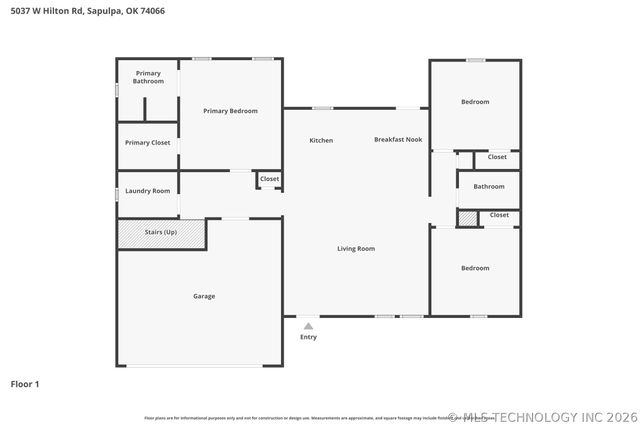 5037 W Hilton Road, Sapulpa, OK 74066