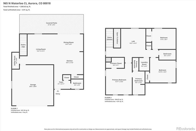 965 N Waterloo Court, Aurora, CO 80018