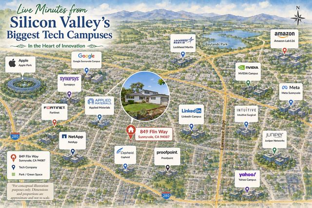 849 Flin Way, Sunnyvale, CA 94087