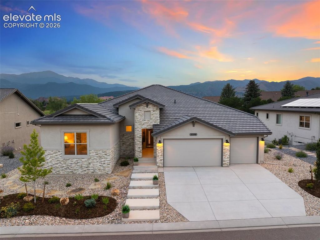 3356 Skywatch Heights, Colorado Springs, CO 80904 — exterior