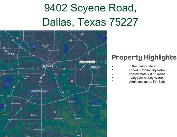9402 Scyene Road, Dallas, TX 75227