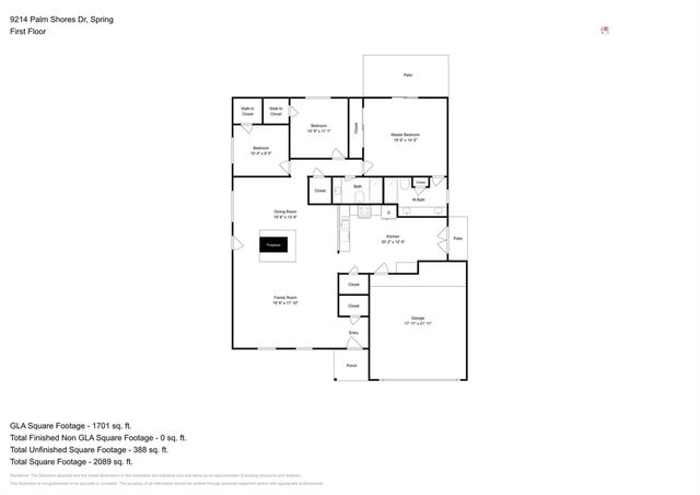 9214 Palm Shores Drive, Spring, TX 77379