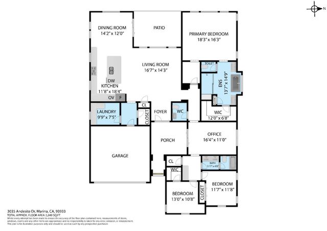 3035 Andesite Drive, Marina, CA 93933